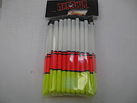 Поплавок "Пиранья" труба 10см 50шт 