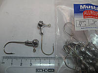 Джиг-головки МУСТАД 4г крючок 2/0