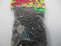 Карабин с вертлюгом 200шт №3